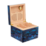 S.T. DUPONT Cigar Humidor Koi Fish Blue 001397