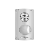 S.T. DUPONT Cigar Cutter/Coupe Cigare Double Blade Silver 003418