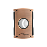 S.T. DUPONT Cigar Cutter/Coupe Cigare Brush Bronze Vintage 003421
