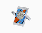 S.T. DUPONT 24H DU MANS BLUE / CHROME CIGAR CUTTER/ COUPE CIGARE 003489