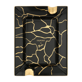 S.T. DUPONT Fender Black Porcelain Ashtray/Cendrier 006425