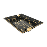 S.T. DUPONT Fender Black Porcelain Ashtray/Cendrier 006425