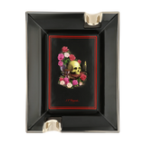 S.T. DUPONT Ashtray Memento Mori Black 006494