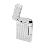 S.T. DUPONT LIGNE 2 DIAMOND HEAD SILVER LIGHTER/BRIQUET 016184