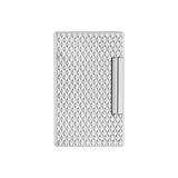 S.T. DUPONT INITIAL DIAMOND HEAD SILVER LIGHTER/BRIQUET 020820