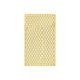 S.T. DUPONT INITIAL DIAMOND HEAD GOLD LIGHTER/BRIQUET 020821