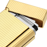 INITIAL DIAGONAL GOLD LIGHTER/BRIQUET 020831