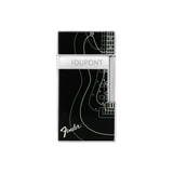 S.T. DUPONT Fender Black Lacquered Lighter/Briquet 025025