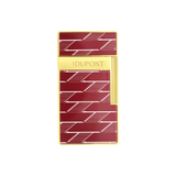 S.T. DUPONT Biggy Monogram 1872 Burgundy Lacquered Lighter/Briquet 025078B