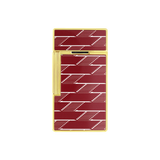 S.T. DUPONT Biggy Monogram 1872 Burgundy Lacquered Lighter/Briquet 025078B