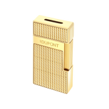 S.T. DUPONT Biggy Diamond Head Gold Lighter/Briquet 025209