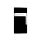 S.T. DUPONT Biggy Black Chrome Silver Lighter/Briquet 025221