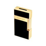 S.T. DUPONT Biggy Golden Black Lighter/Briquet 025222