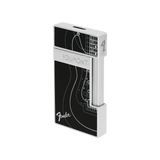 S.T. DUPONT Slimmy Fender Black Lacquered Lighter/Briquet 028025