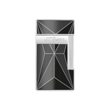 S.T. DUPONT Slimmy Chrome Fire X Black Lighter/Briquet 028070