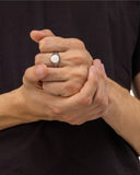 Ellen Signet Ring Silver 049