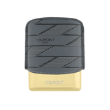 S.T. DUPONT Monogram 1872 Black Coated Canvas Cigarette Case/Étui Cigarette 183179