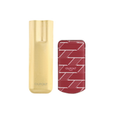 S.T. DUPONT Monogram 1872 Burgundy Coated Canvas Case, 2 Cigar Case/Etui 183478