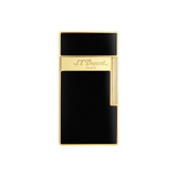 S.T. DUPONT Biggy Golden Black Lighter/Briquet 025002