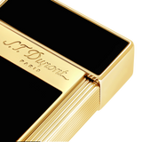 S.T. DUPONT Biggy Golden Black Lighter/Briquet 025002