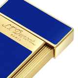 S.T. DUPONT Biggy Golden Blue Lighter/Briquet 025005