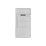 S.T. DUPONT Biggy Diamond Head Silver Lighter/Briquet 025010