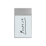 S.T. DUPONT LIGNE 2 PICASSO WHITE LIGHTER/BRIQUET C16001