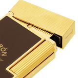 S.T. DUPONT Ligne 2 Lacquered Padron Brown Lighter/Briquet C16014