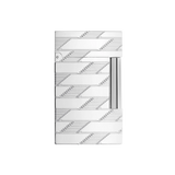 S.T. DUPONT Ligne 2 Monogram 1872 Palladium Guilloche Lighter/Briquet C16180