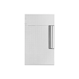 S.T. DUPONT LIGNE 2 MICRODIAMOND HEAD SILVER LIGHTER/BRIQUET C16455