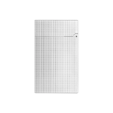 S.T. DUPONT LIGNE 2 MICRODIAMOND HEAD SILVER LIGHTER/BRIQUET C16455