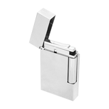S.T. DUPONT LIGNE 2 MICRODIAMOND HEAD SILVER LIGHTER/BRIQUET C16455