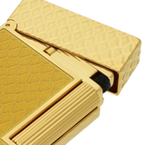 LIGNE 2 GUILLOCHE UNDER LACQUER DRAGON GOLD LIGHTER/BRIQUET C16630