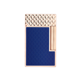 S.T. Dupont LIGNE 2 GUILLOCHE UNDER LACQUER DRAGON BLUE LIGHTER/BRIQUET C16632