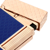 S.T. Dupont LIGNE 2 GUILLOCHE UNDER LACQUER DRAGON BLUE LIGHTER/BRIQUET C16632