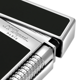 S.T. DUPONT LE GRAND Natural Lacquer Black Lighter/Briquet C23010