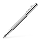 Rollerball pen Guilloche Rhodium 146514