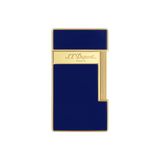 S.T. DUPONT SLIMMY GOLDEN BLUE LIGHTER/BRIQUET 028005