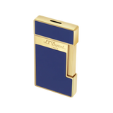 S.T. DUPONT SLIMMY GOLDEN BLUE LIGHTER/BRIQUET 028005