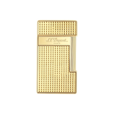 S.T. DUPONT SLIMMY DIAMOND HEAD GOLD LIGHTER/BRIQUET 028009