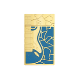 S.T. DUPONT Ligne 2 Fender BlUE Lacquered Lighter/Briquet C16026CL