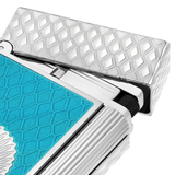 S.T. DUPONT Ligne 2 Lacquered Game of Thrones Icy Blue Lighter/Briquet C16412