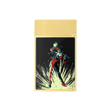 S.T. DUPONT Ligne 2 DC COMICS Lacquered Gold Harley Quinn Lighter/Briquet C16696