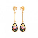 Almond Earrings, Hommage à Claude Monet, ORANGERIE CM 492DR2/5011 ST
