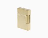 Ligne 2 Small Microdiamond Head Yellow Gold Lighter/Briquet C18692