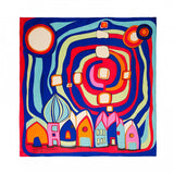 Silk Gavroche, Hommage a Hundertwasser, HW 441/1 RE