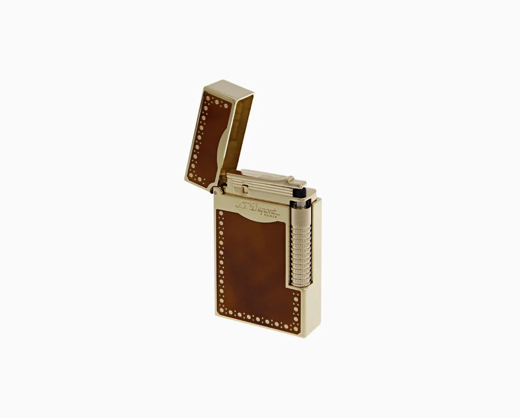 Le Grand S.T. Dupont Derby Yellow Gold Lighter 023022 – Turcot