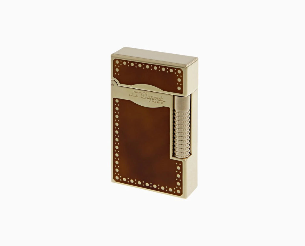 Le Grand S.T. Dupont Derby Yellow Gold Lighter 023022 – Turcot