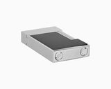 S.T. DUPONT Ligne 2 Microdiamond Head Platinum Lighter/Briquet C16602