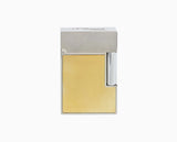 Ligne 2 Small Platinum And Brushed Gold Lighter/Briquet C18601